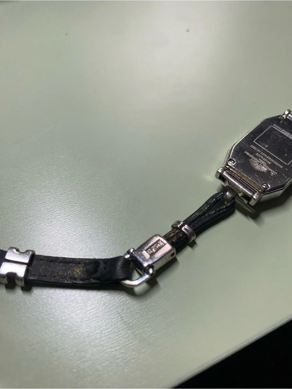 Sterling silver Tommy Bahama Watch with Blue Dial